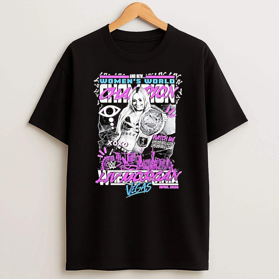 Liv Morgan Womens World Champion 2026 Vegas Shirts