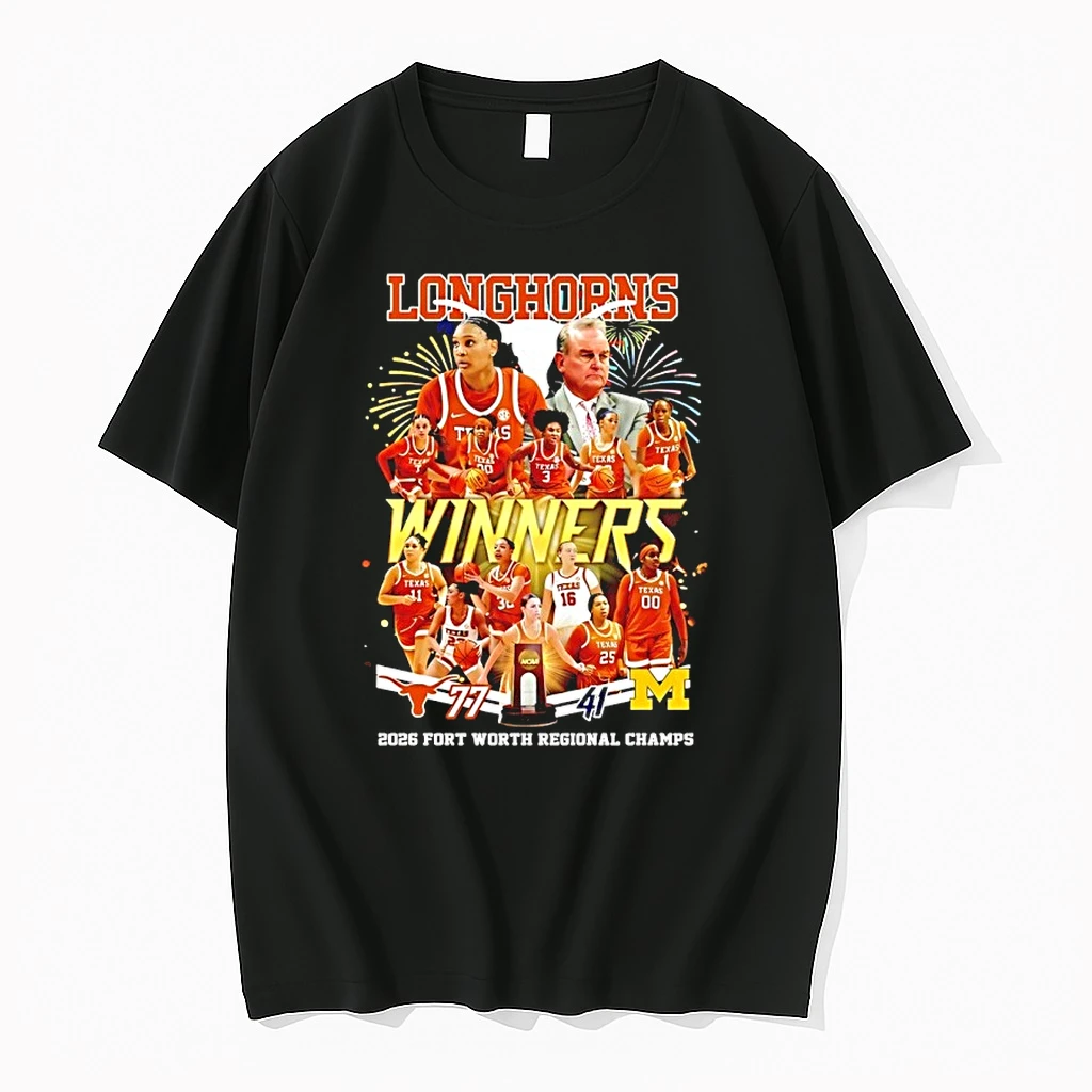 Longhorns Beat Michigan Winners 2026 Fort Worth Regional Champions Shirts