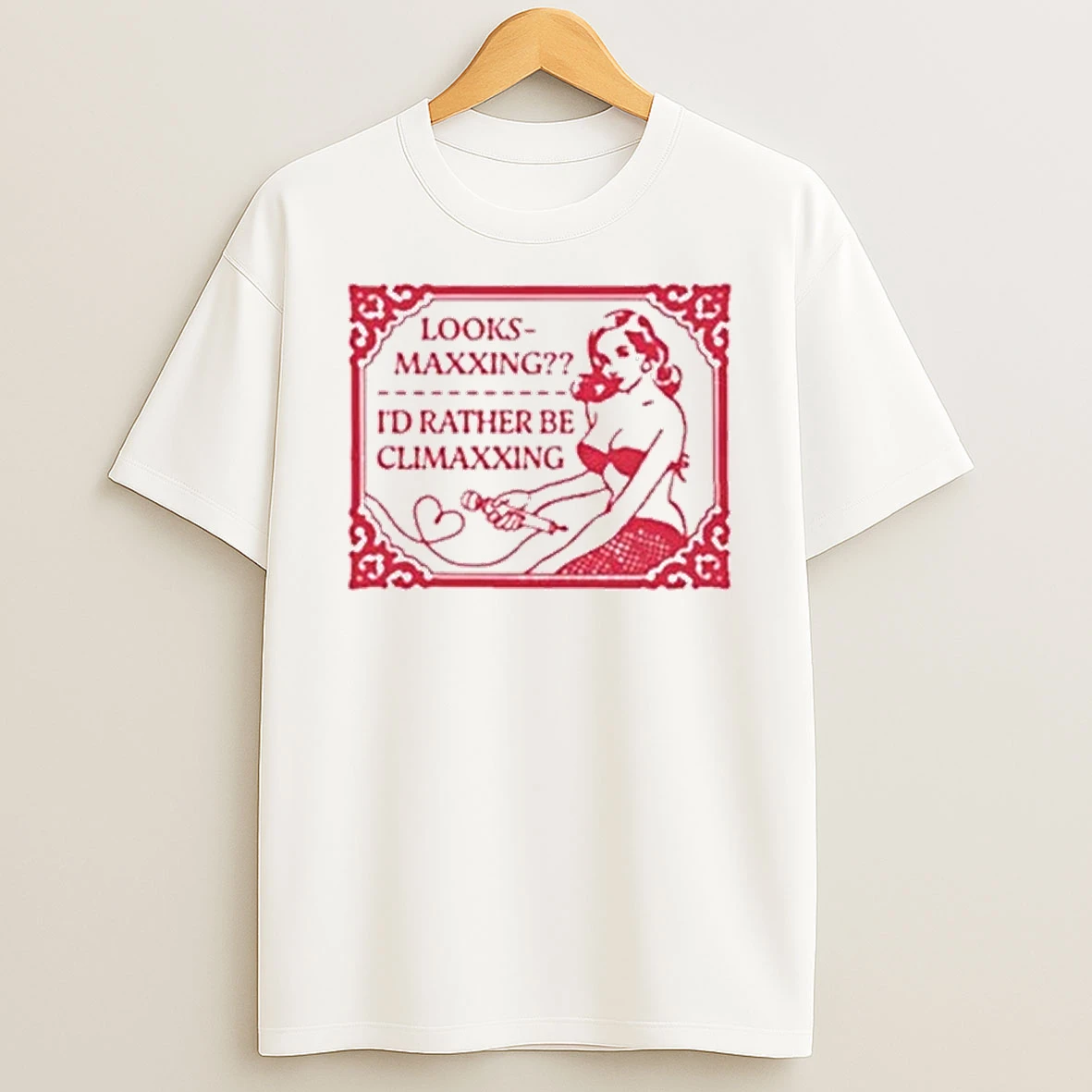 Looksmaxxing Id Rather Be Climaxxing Tour 2026 Shirts