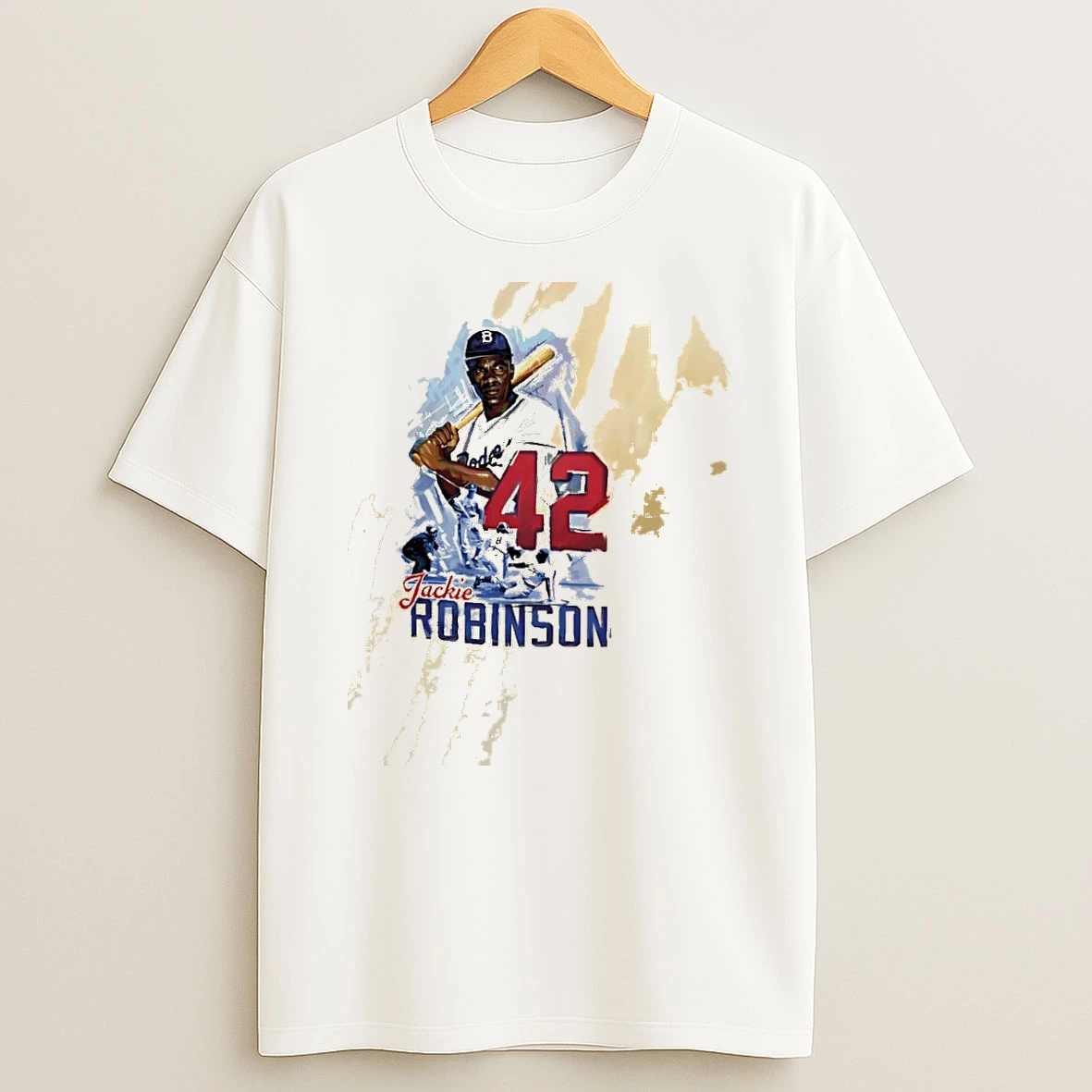 Los Angeles Dodgers Jackie Robinson 42 Baseball Shirts