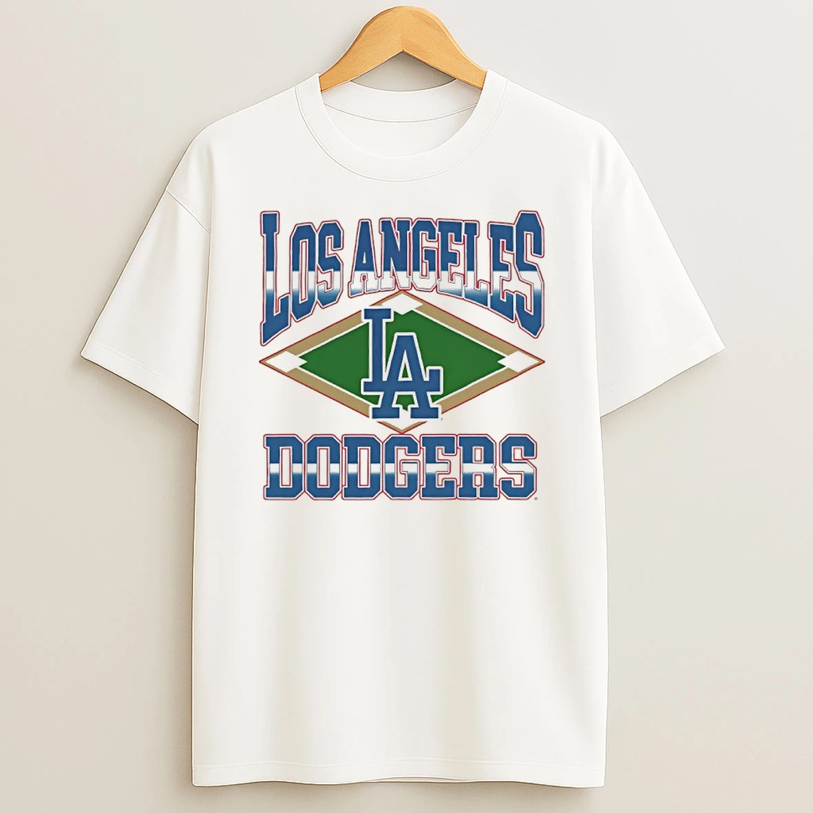 Los Angeles Dodgers Baseball Field Diamond Shirts