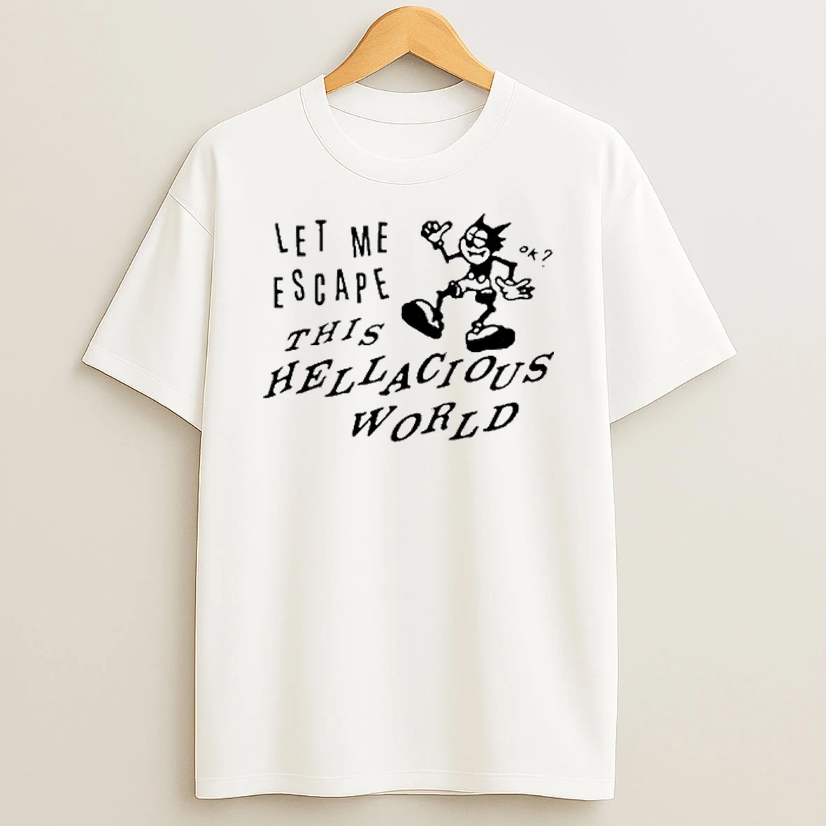 Low Level Let Me Escape This Hellacious World Tour 2026 Shirts
