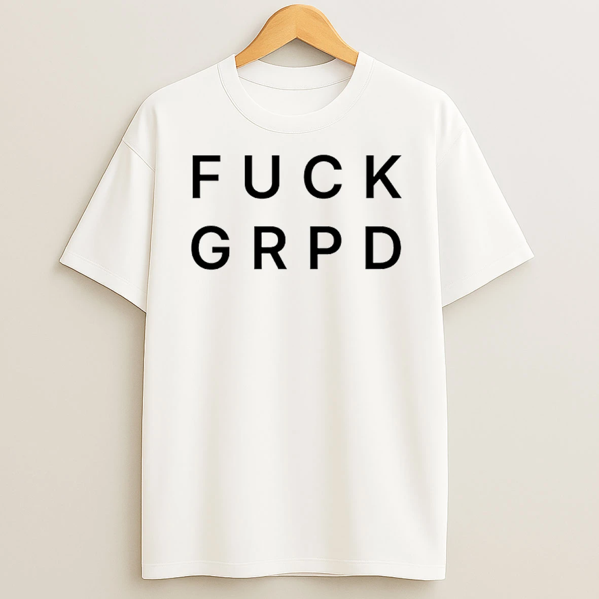 Lucas Leverett Wearing Fuck Grpd Shirts