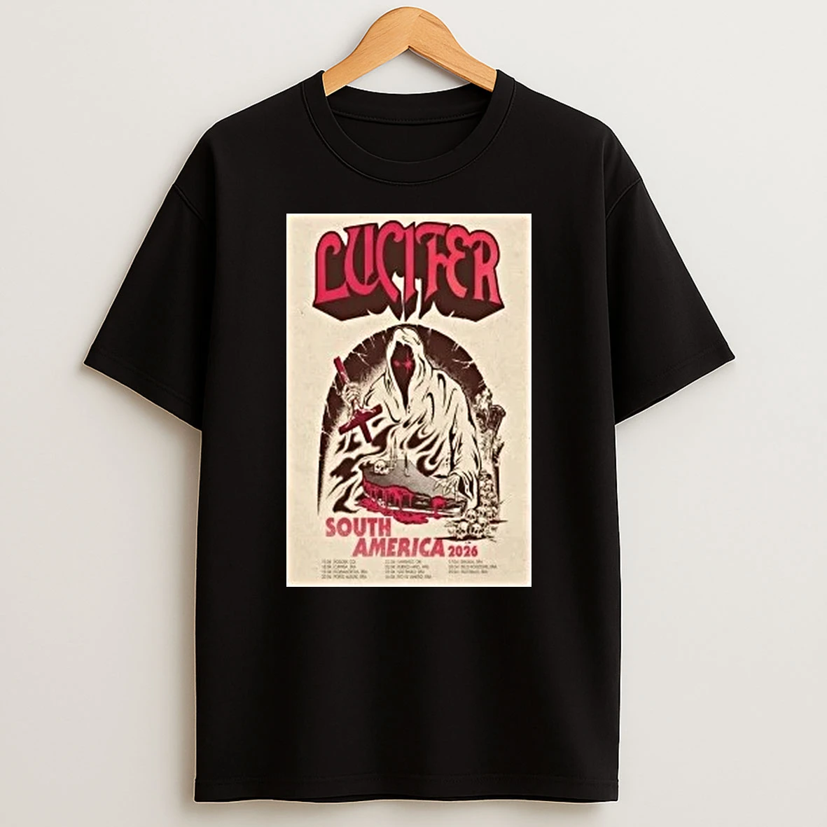 Lucifer South America Tour 26 Shirts
