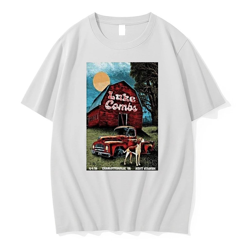Luke Combs April 4 2026 Charlottesville Va Shirts