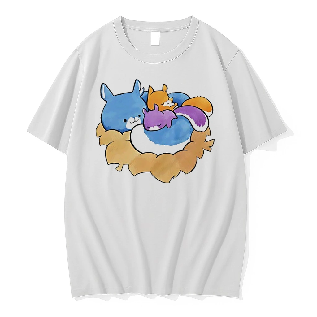 Ma Squirrel With Kids Relaxed Shirts