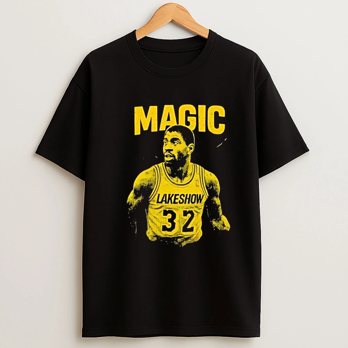 Magic Johnson Los Angeles Lakers Showtime Era Shirts