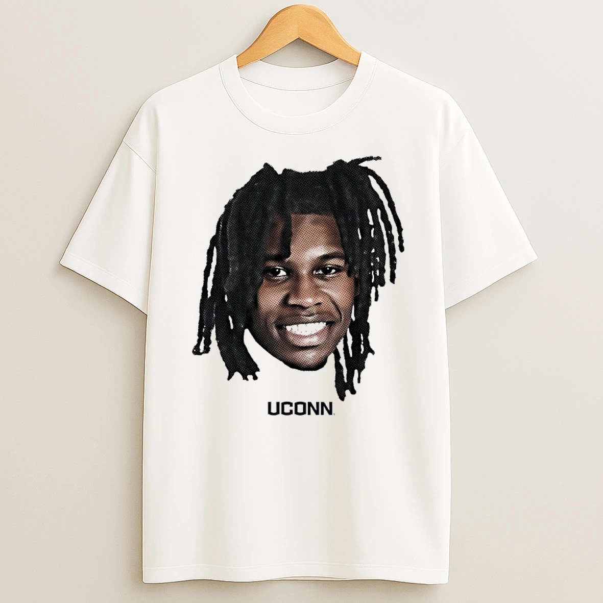 Malachi Smith Uconn Huskies Mens Basketball Big Head Shirts