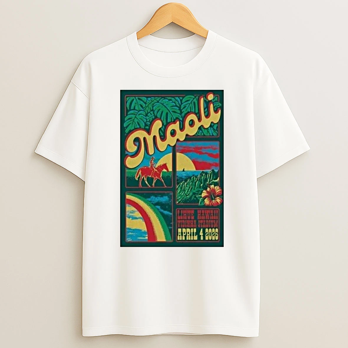 Maoli Music Vidinha Stadium Lihue Hi April 4 2026 Shirts