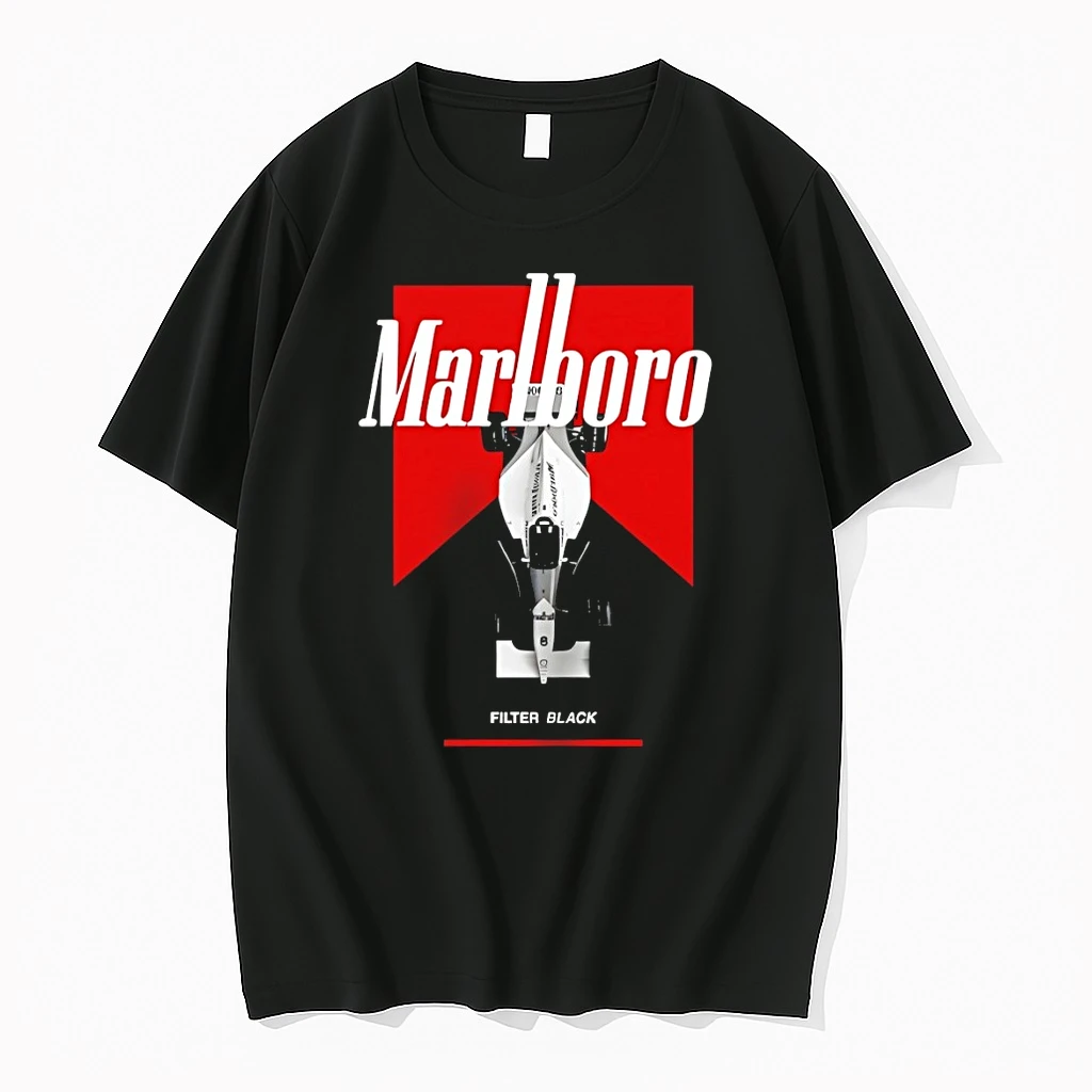 Marlboro Project Four Formula One Filter Black Shirts