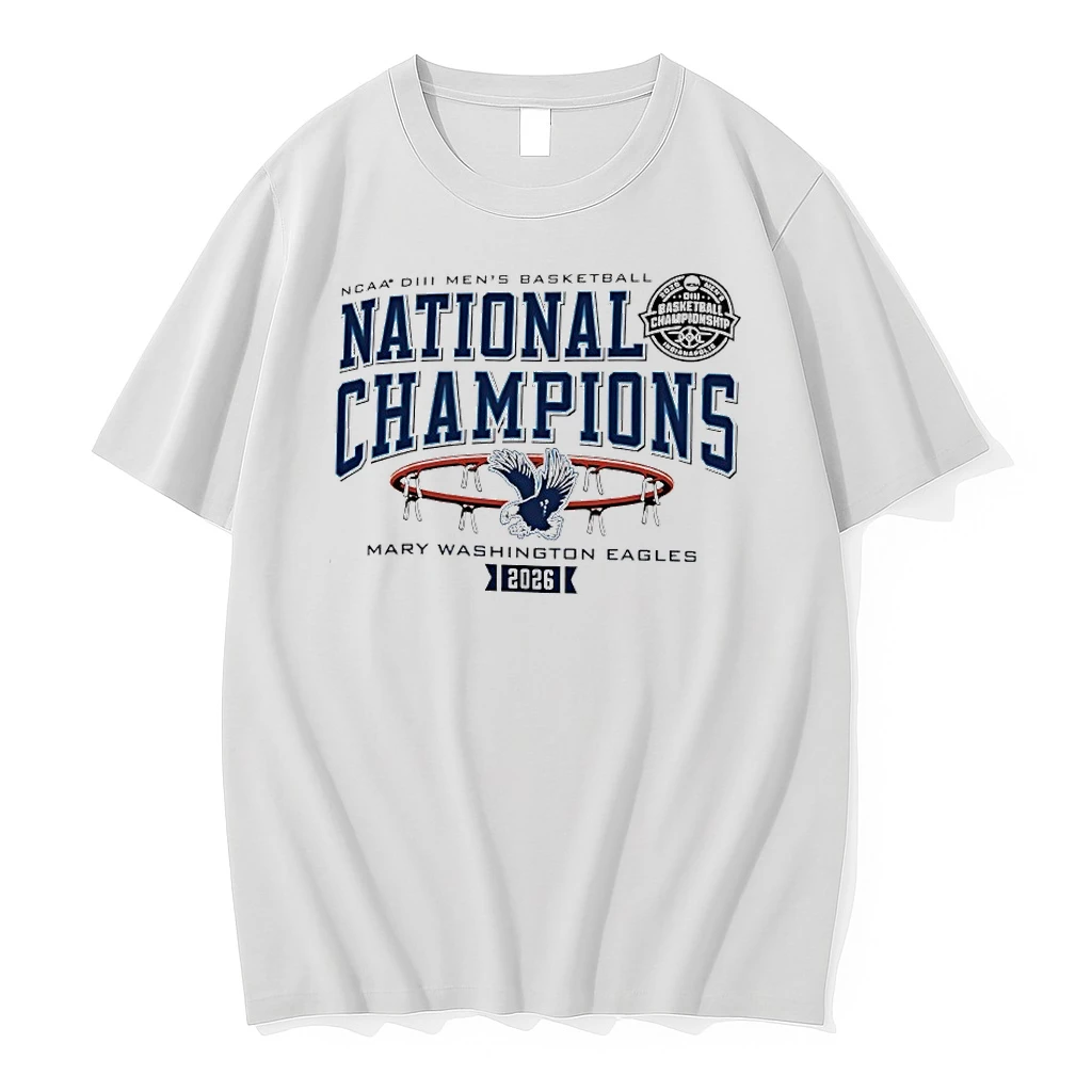 Mary Washington Eagles 2026 Division Iii Mens Basketball Championship Shirts