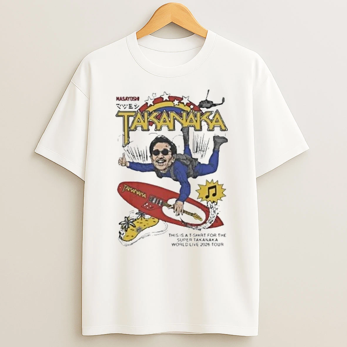 Masayoshi Takanaka World Live Tour 2026 Shirts