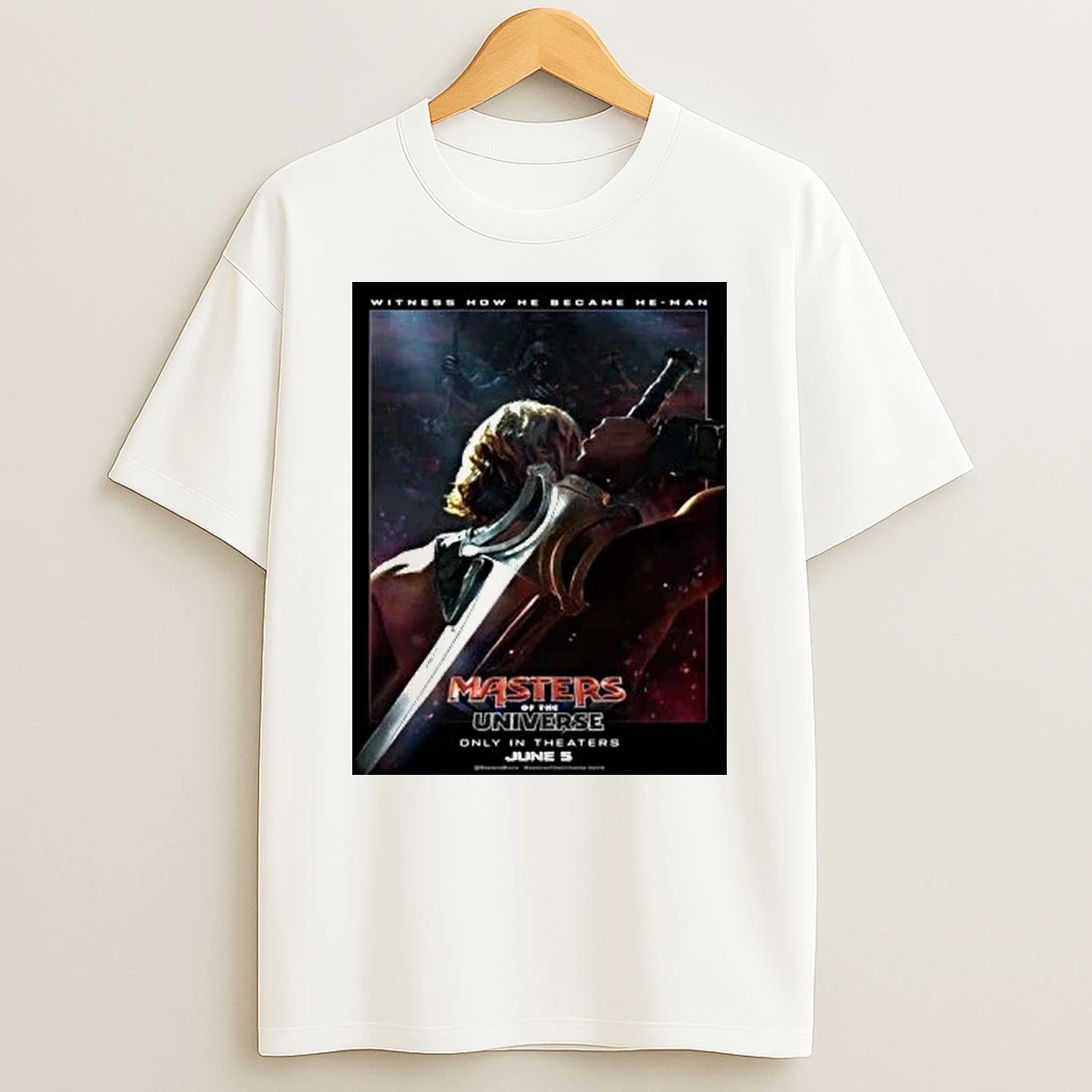 Masters Of The Universe Witness How He Became He Man Tour 2026 Shirts