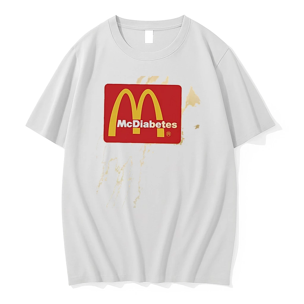 Mcdiabetes Mcdonalds Golden Arches Logo Shirts
