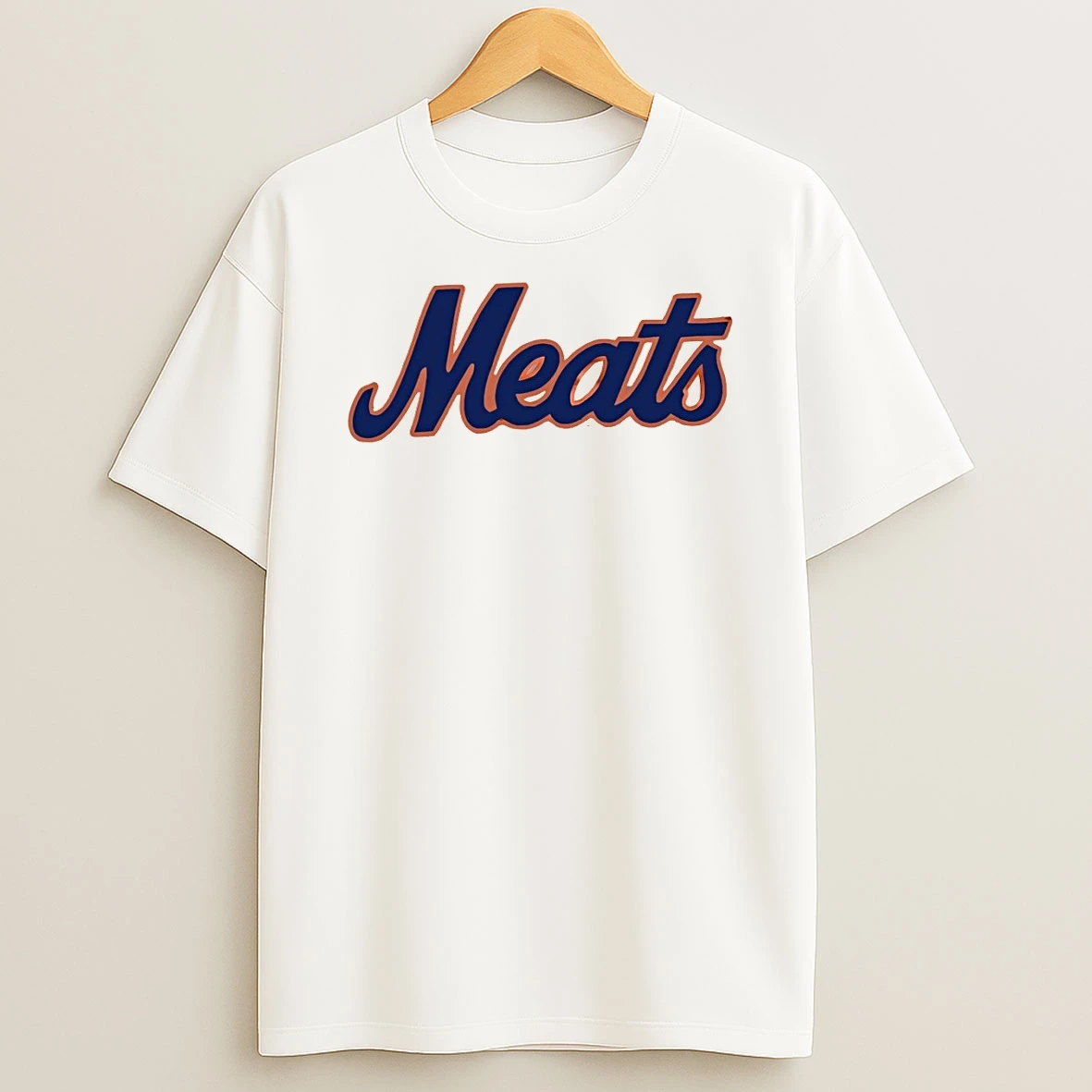 Meats New York Mets Baseball Parody Shirts