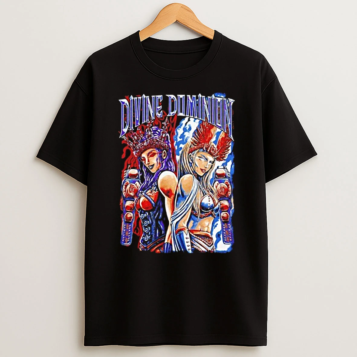 Megan Bayne And Lena Kross Divine Dominion Art Shirts