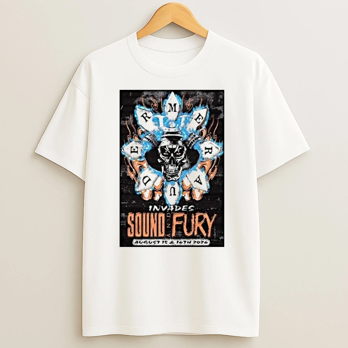 Merauder Aug 15 And 16 2026 Sound And Fury Shirts