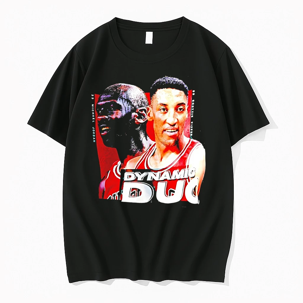 Michael Jordan And Scottie Pippen Chicago Bulls Basketball Dynamic Duo Shirts