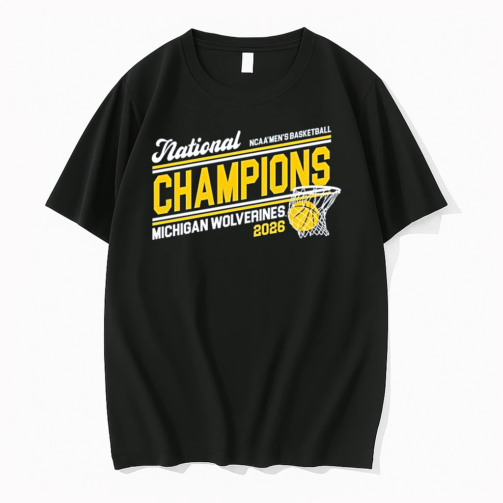 Michigan 2026 Basketball National Champions Classic Sports Shirts