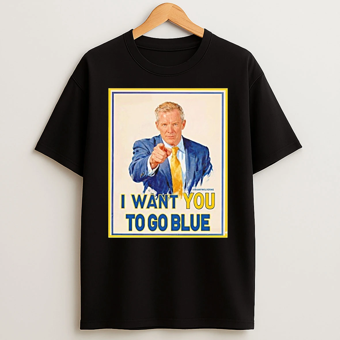 Michigan Basketball Dusty May I Want You To Go Blue Shirts