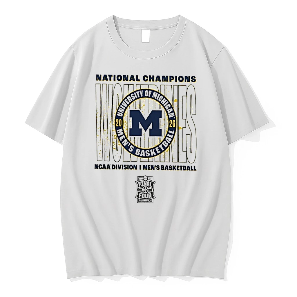 Michigan Mens Basketball National Champions Spin Move 2026 Shirts