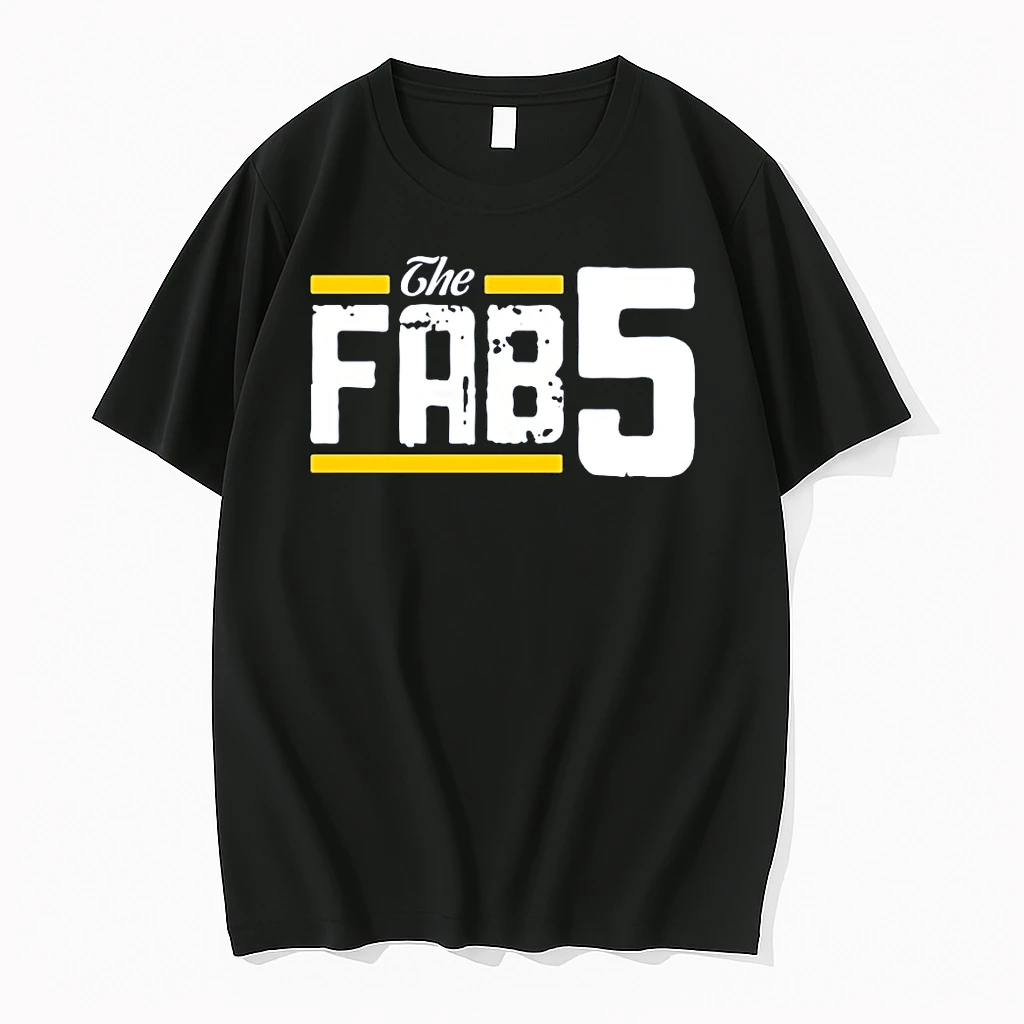 Michigan Wolverines 2026 Basketball National Champions Fab Five Logo Shirts