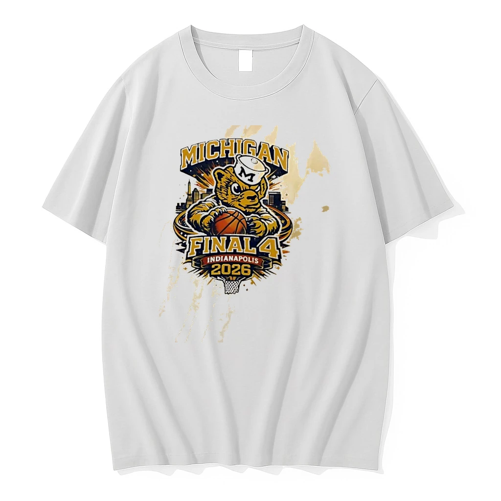 Michigan Wolverines 2026 Final Four Retro Vintage Shirts