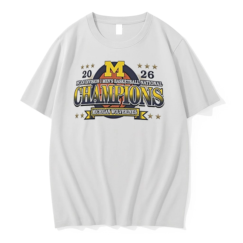 Michigan Wolverines 2026 Ncaa Division I Mens Basketball National Champions Shirts