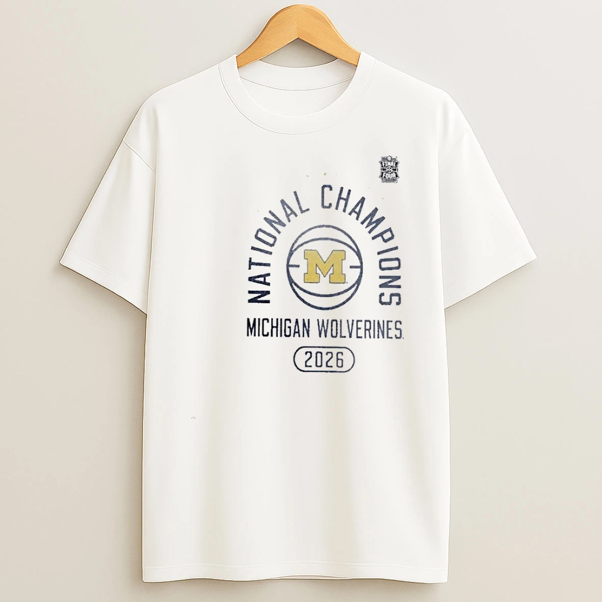 Michigan Wolverines 2026 Ncaa Mens Basketball National Champions Fast Break Shirts