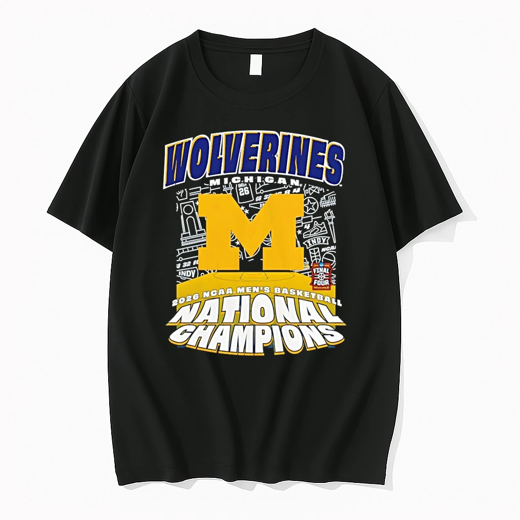 Michigan Wolverines 2026 Ncaa Mens Basketball National Champions Its March Final Four Shirts