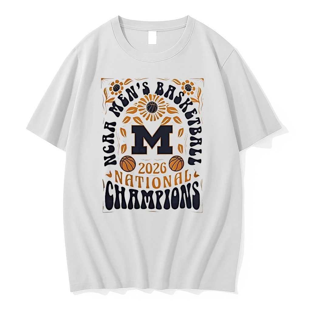 Michigan Wolverines 2026 Ncaa Mens Basketball National Champions Motley Shirts
