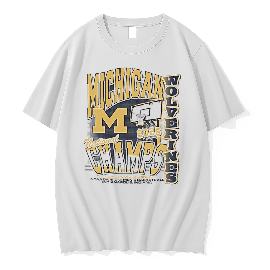 Michigan Wolverines 2026 National Champions Ncaa Mens Basketball Shirts