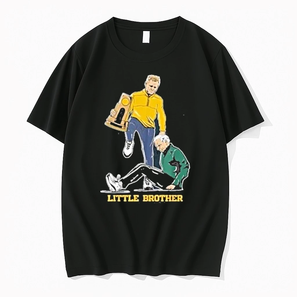 Michigan Wolverines Coach Step Little Brother Tour 2026 Shirts
