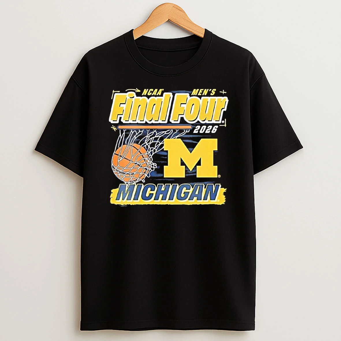 Michigan Wolverines Hockey 2026 Ncaa Mens Frozen Four Shirts
