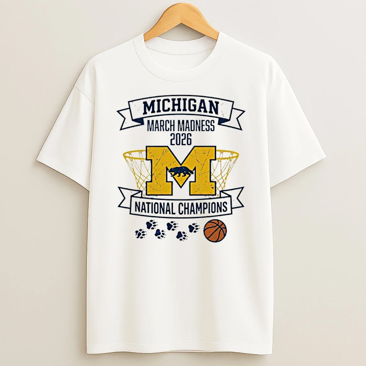 Michigan Wolverines March Madness 2026 National Champions Shirts