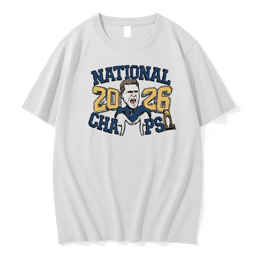 Michigan Wolverines Mens Basketball 2026 National Champions Coach Shirts