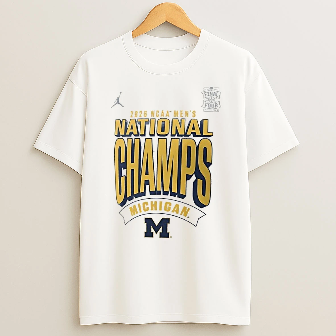 Michigan Wolverines Mens Basketball National Champions Team 2026 Shirts