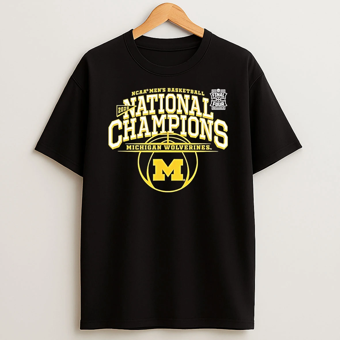 Michigan Wolverines National Champions 2026 Mens Basketball Drive Shirts