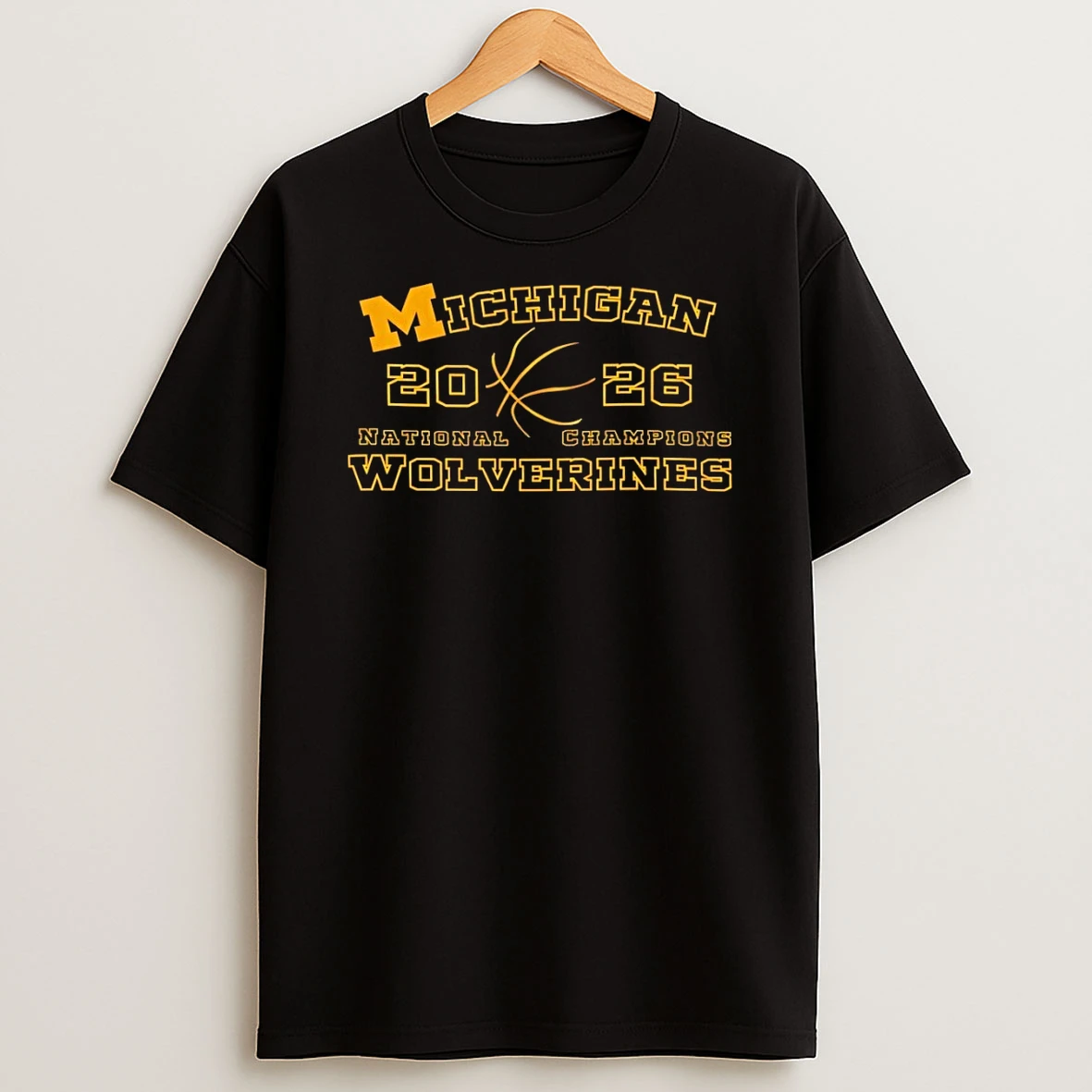 Michigan Wolverines National Champions Basketball 2026 Shirts