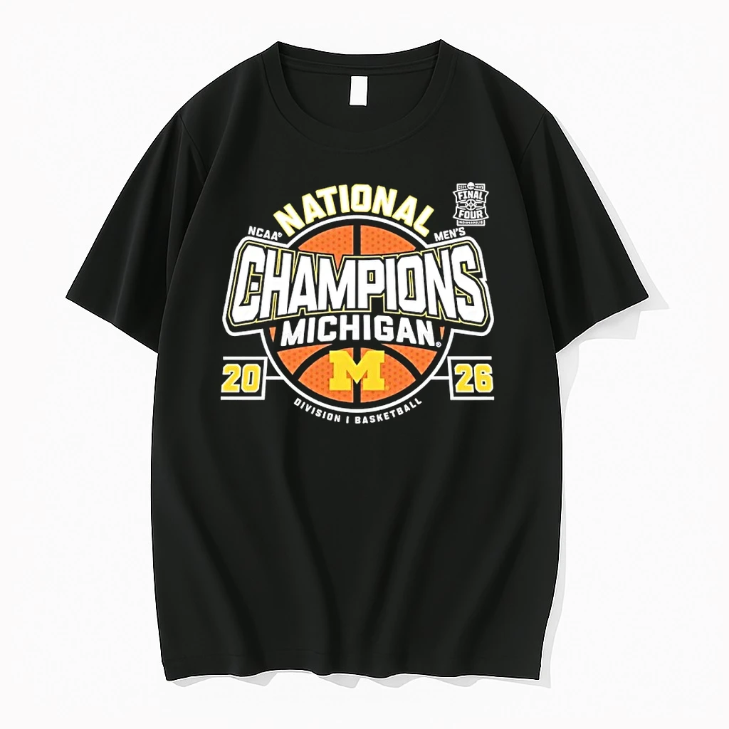 Michigan Wolverines National Champions Mens Basketball 2026 Shirts