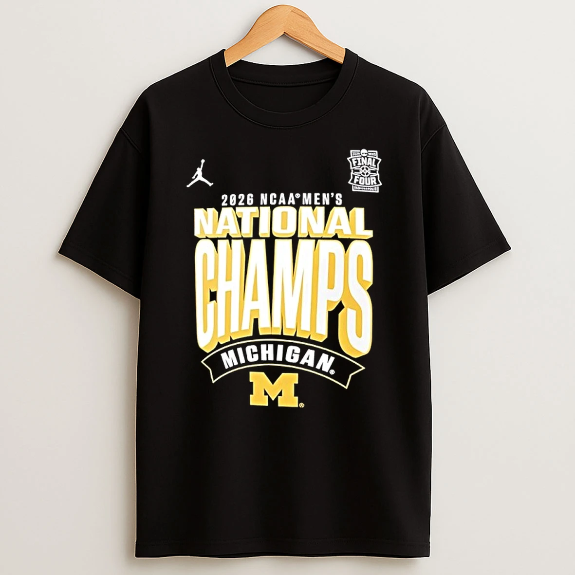 Michigan Wolverines Are The 2026 Ncaa Mens National Champions Locker Room Shirts