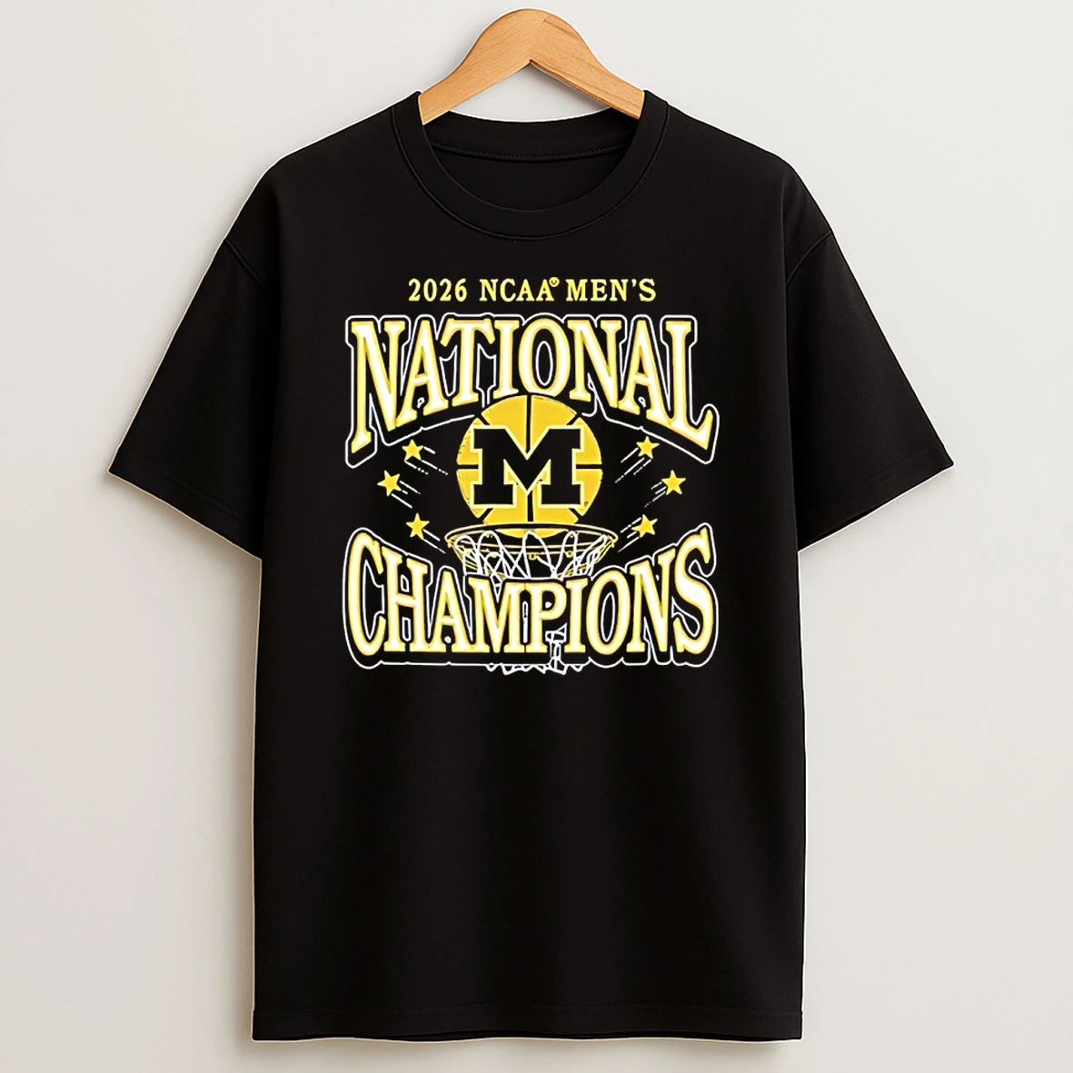 Michigan Wolverines Wins 2026 Mens Basketball National Champions Shirts