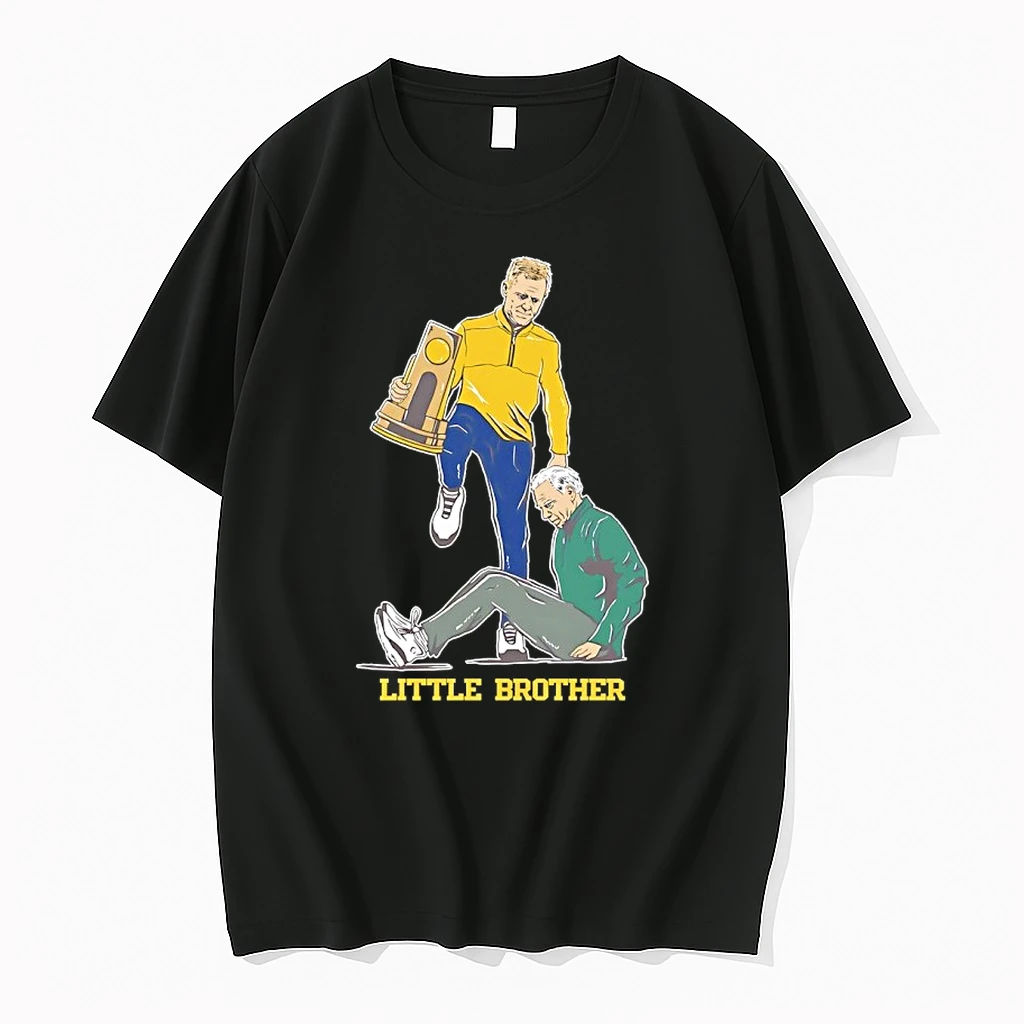 Michigans Dusty May Little Brother Coach Step Over Shirts