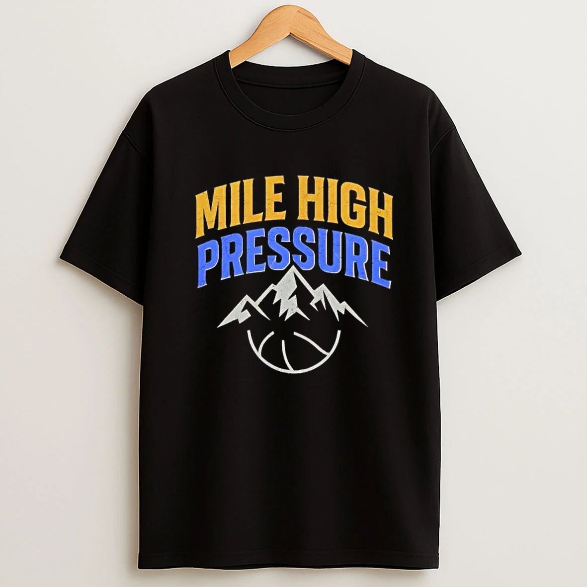 Mile High Pressure Denver Nuggets Basketball Shirts