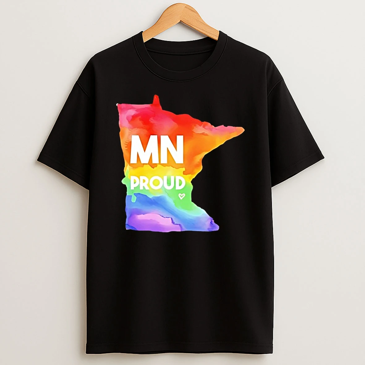 Minnesota Mn Proud Pride Map Shirts