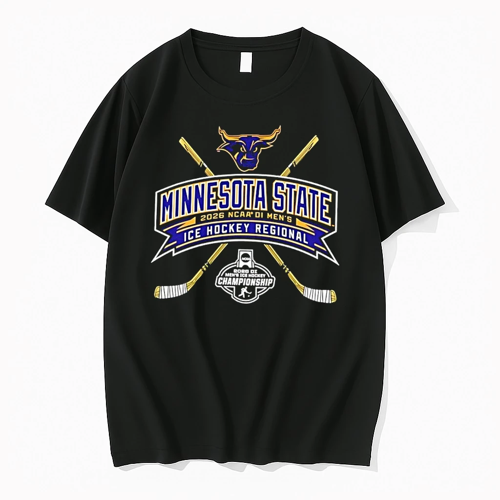 Minnesota State Mavericks 2026 Ncaa D I Mens Ice Hockey Regional Shirts