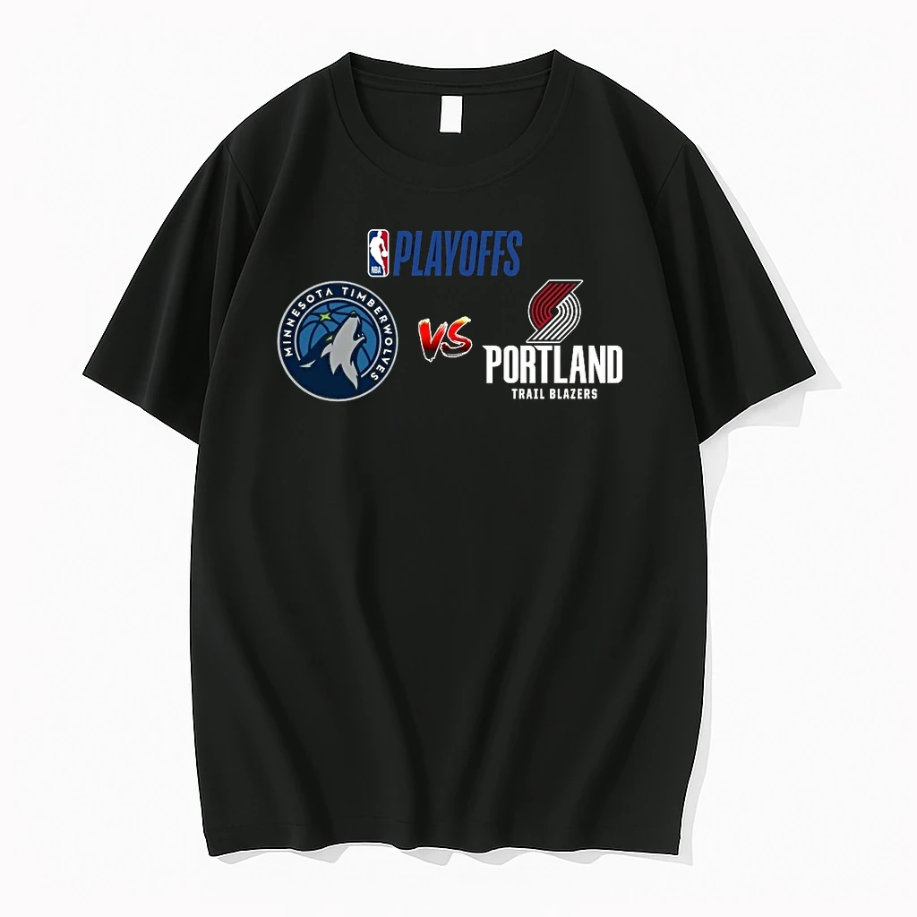 Minnesota Timberwolves Vs Portland Trail Blazers 2026 Nba Playoffs Conference Semifinals Shirts