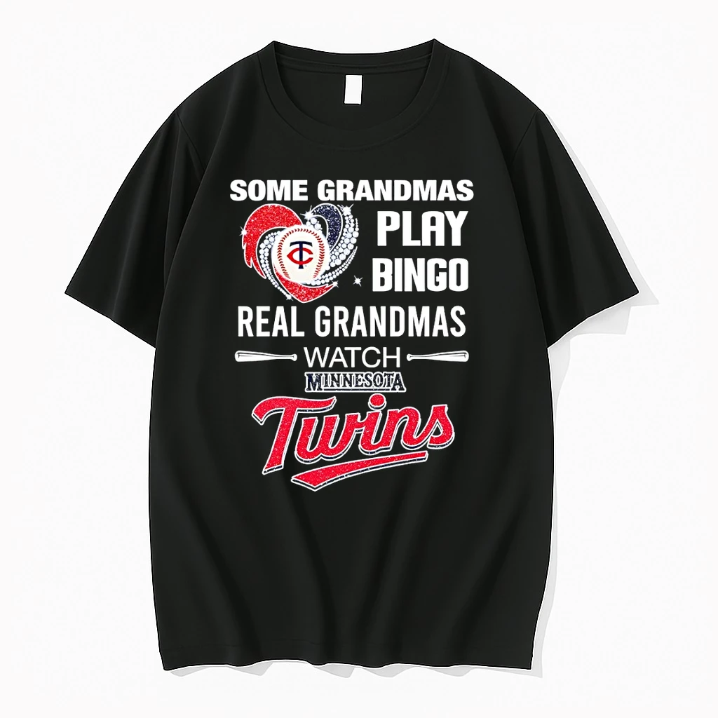 Minnesota Twins Baseball Some Grandmas Play Bingo Real Grandmas Watch Shirts