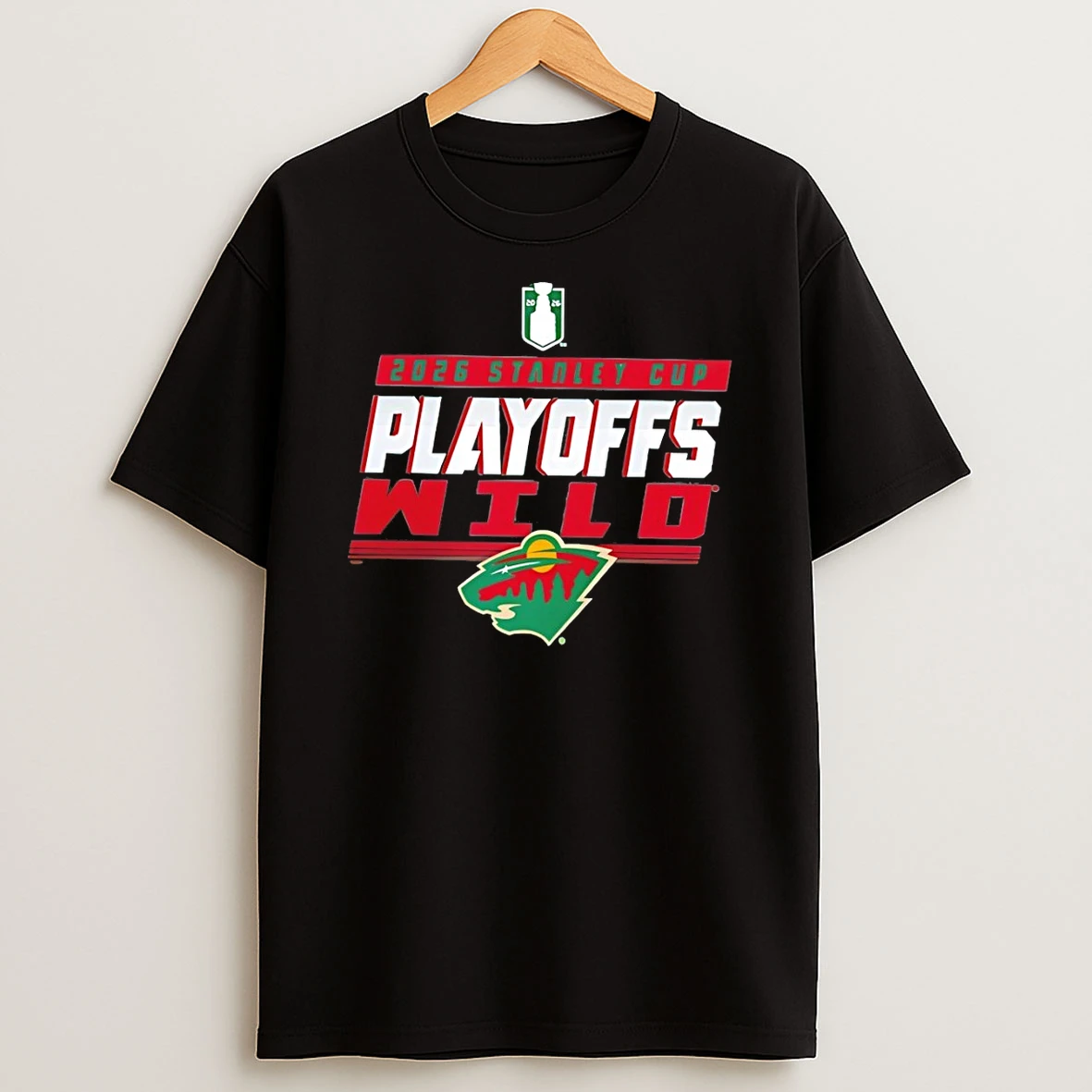Minnesota Wild 2026 Stanley Cup Playoffs Logo Shirts