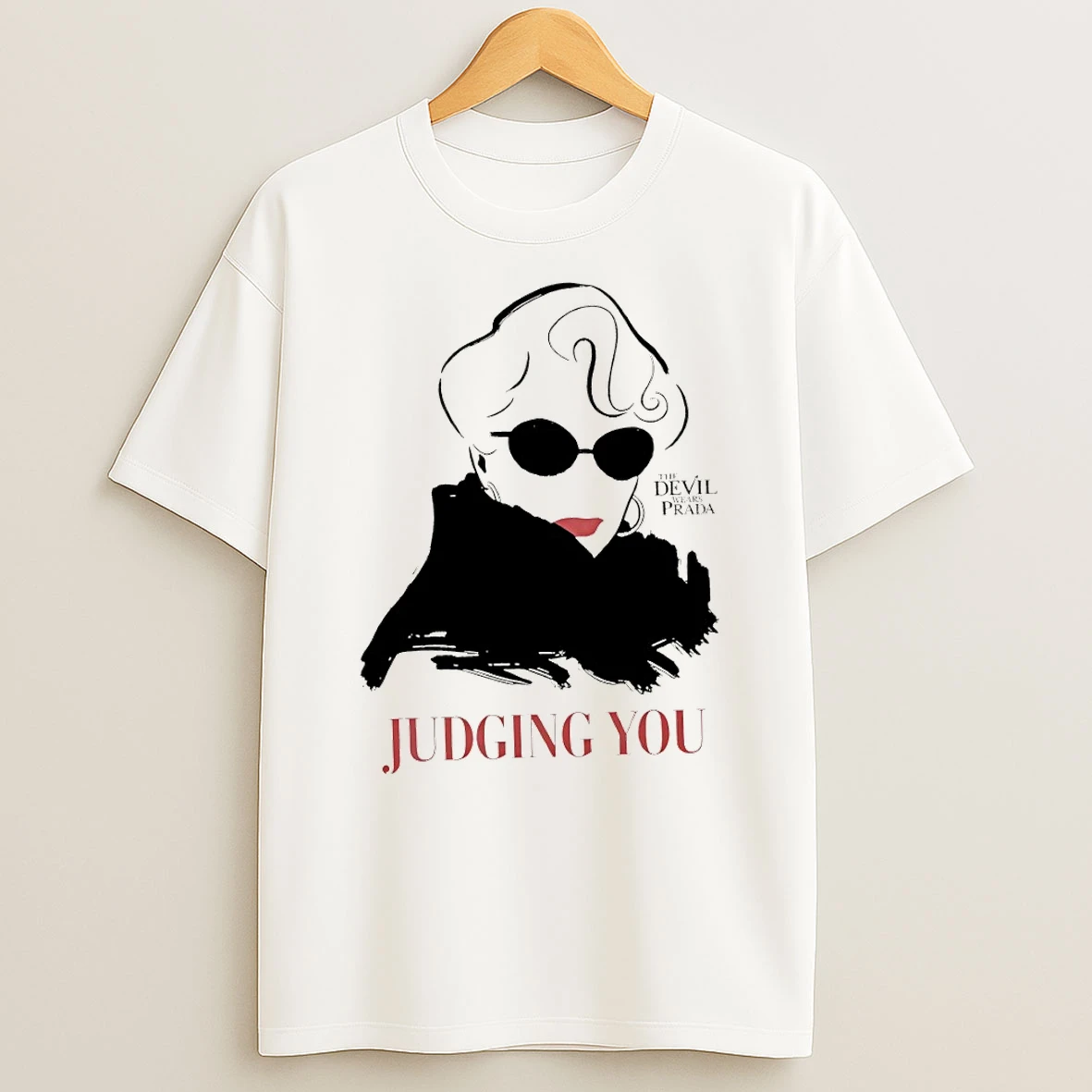 Miranda Judging You The Devil Wears Prada Movie Vintage Shirts